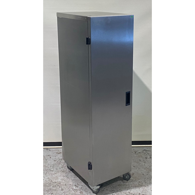 Custom stainless steel holding cabinet 