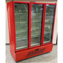 USED ORFORD 3 DOOR UPRIGHT FRIDGE  