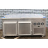 Custom stainless steel 2 door bar fridge