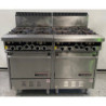 USED GARLAND ST28 4 BURNER RANGES OVEN UNDER