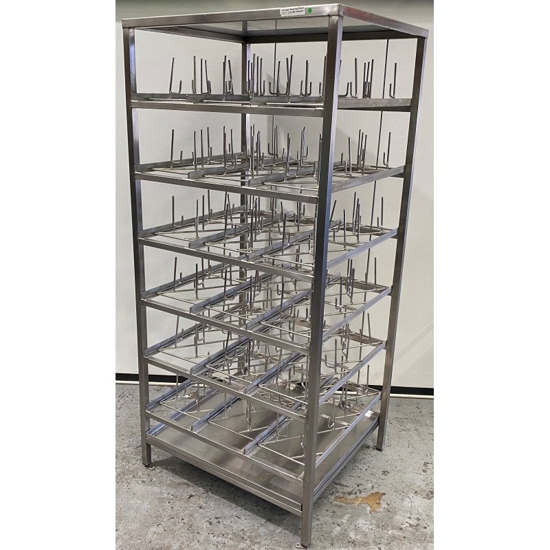 stainless steel 6 tier holding rack