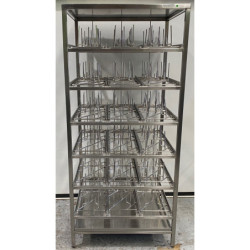 stainless steel 6 tier holding rack