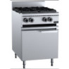 B+S COMMERCIAL KITCHENS -   VERRO FOUR BURNER BOILING TOP CABINET MOUNTED - VBT-SB4