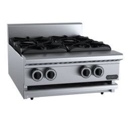 B+S COMMERCIAL KITCHENS -   Verro Four Burner Boiling Top-VHBT-SB4BM