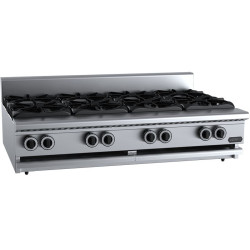 B+S COMMERCIAL KITCHENS -   Verro Four Burner Boiling Top-VBT-SB8BM