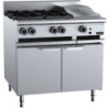 B+S COMMERCIAL KITCHENS -   Verro Four Burner Boiling Top-VBT-SB4-GRP3