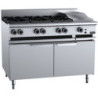 B+S COMMERCIAL KITCHENS -   Verro Four Burner Boiling Top-VBT-SB6-GRP3