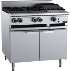 B+S COMMERCIAL KITCHENS -   Verro Combination Top-VBT-SB6-CBR3BM