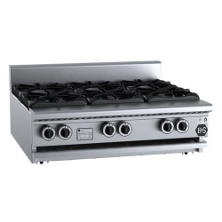 B+S COMMERCIAL KITCHENS - B+S Black Boiling Tops-BT-SB6BM