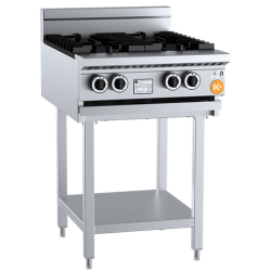 B+S COMMERCIAL KITCHENS - K+ Four Burner Boiling Top-KBT-SB4