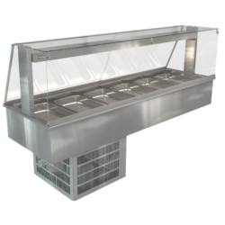 COSSIGA - COUNTERTOP COLD DISPLAY FRIDGE - LSRF6-FS