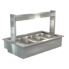 COSSIGA - COUNTERTOP HEATED BAIN MARIE - LSBM3