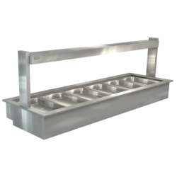 COSSIGA - COUNTERTOP HEATED BAIN MARIE - LSBM6