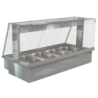 COSSIGA - COUNTERTOP HEATED BAIN MARIE - LSBM4-FS