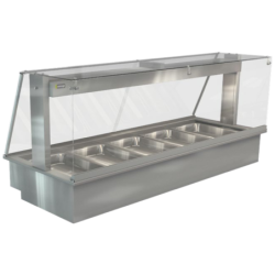 COSSIGA - COUNTERTOP HEATED BAIN MARIE - LSBM5-FS