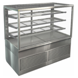 COSSIGA - FREESTANDING SQUARE REFRIGERATED FOOD DISPLAY - BTGRF15-SD