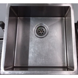 stainless steel single bowl insulated ice well