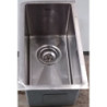 Mercer single bowl stainless steel used sink