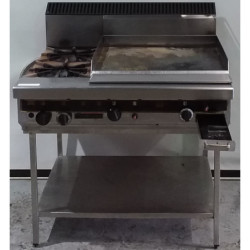  Used Garland 2 burner & 600 hotplate Co