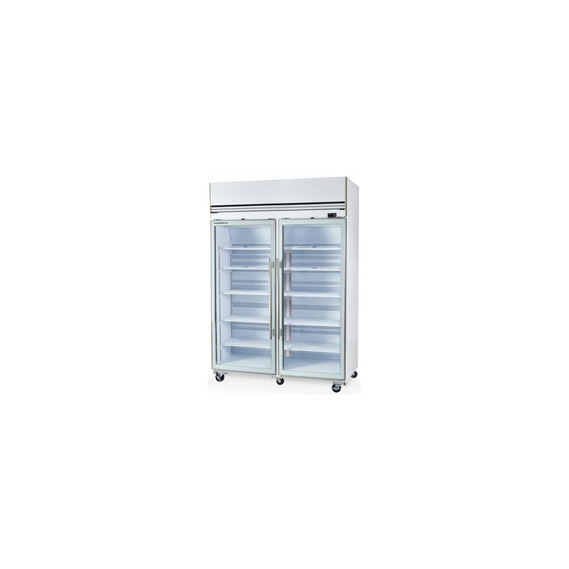 VF1300Xr 2 Glass Door Top Mount Freezer 