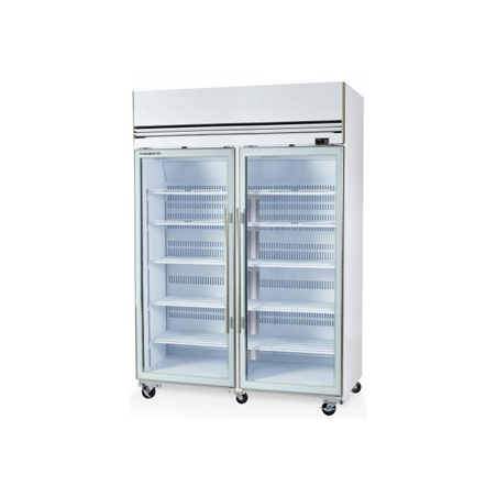 VF1300Xr 2 Glass Door Top Mount Freezer 