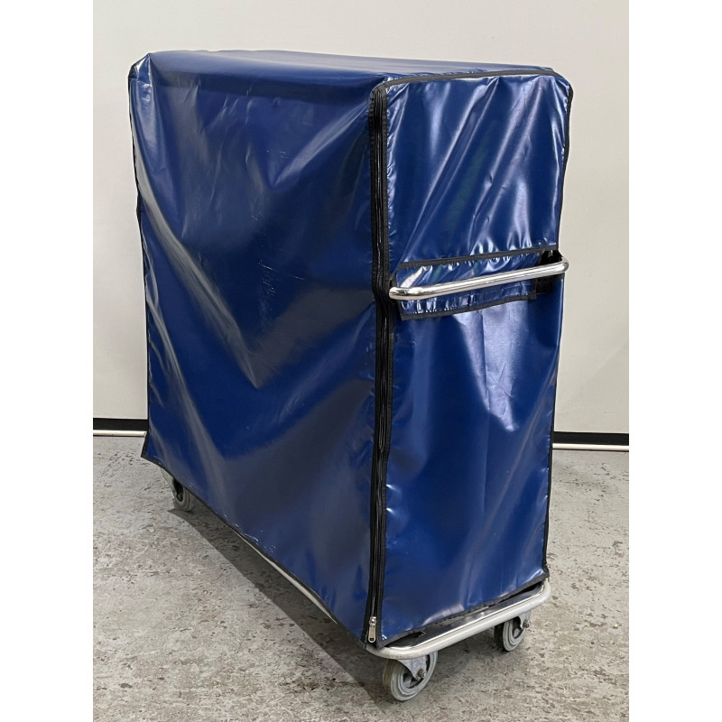 Stainless Steel 24 Tray Service Trolley 