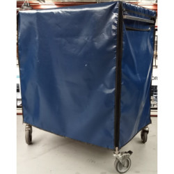 Stainless Steel 12 Tray Service Trolley 