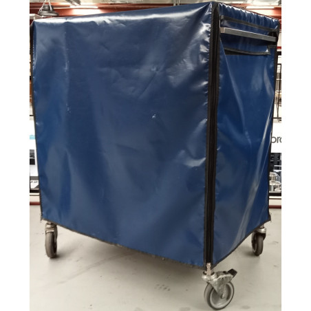 Stainless Steel 12 Tray Service Trolley 