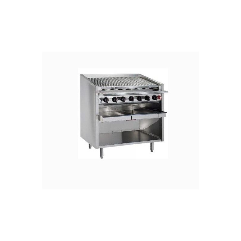 Magikitchn 600 Series Radiant Grill/ Charbroiler 13 Burners (Floor Model) - FM-660-RMB