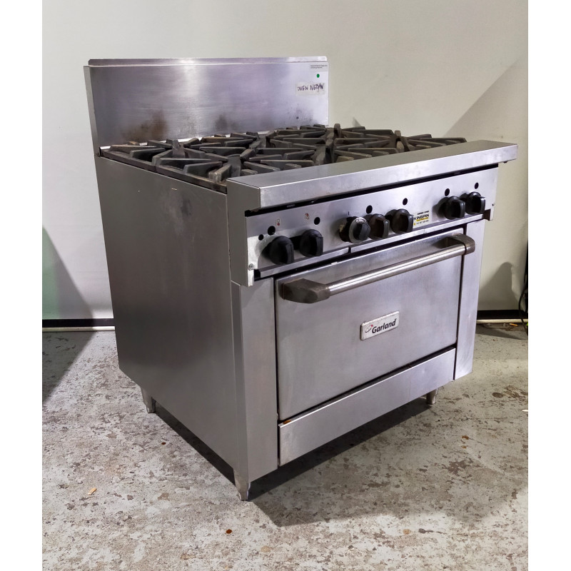 Used - GARLAND 6 Burner Range Model : GF36-6R