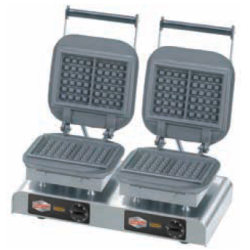 Commercial Waffle Irons - Lorraine Doubl