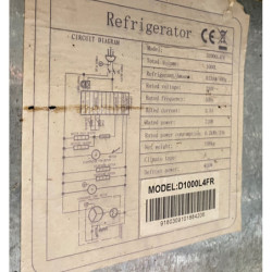 MITCHEL 1000 Litres 4 Door Refrigerator