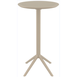 Furnlink Round Sky Folding Bar Table by Siesta