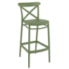 Furnlink Cross Back Bar Stools 75 by Siesta