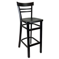 Furnlink Vienna Barstool Timber Seat by Durafurn