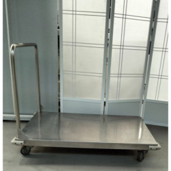 Stainless Steel Platform Service Trolley