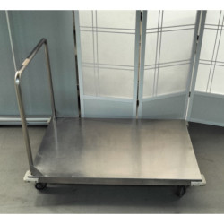 Stainless Steel Platform Service Trolley