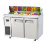 Aonemaster Salad Side Prep Table with Hood Lid SHR12-2 