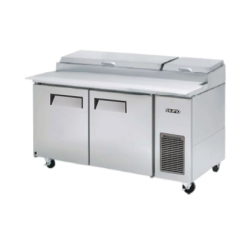 AONEMASTER UNDER COUNTER PIZZA PREP TABLE SPR-67SD REFRIGERATOR 