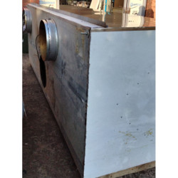 Used 3000mm Stainless Steel Canopy - Return Air