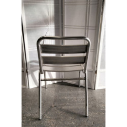 Used Aluminium Outdoor Stackable Chairs