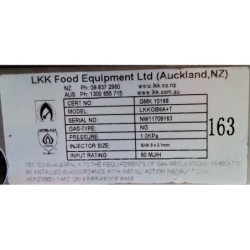 USED LKK LKKOB6A+T 900mm Hotplate With Toaster