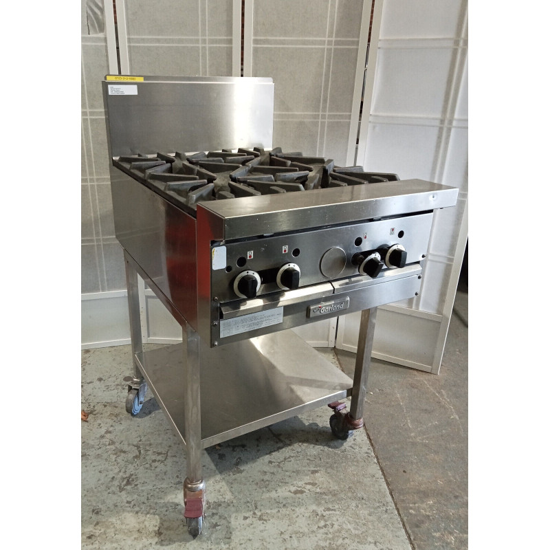 Used Garland GF244T Cooktop 4 Burner Stove