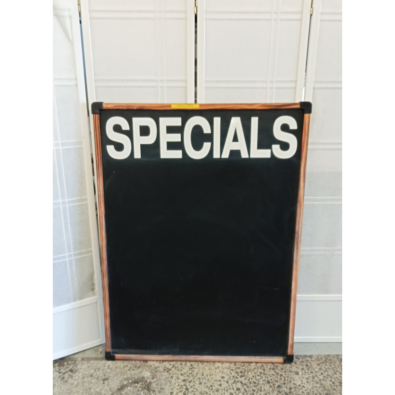 Blackboard Used for Specials