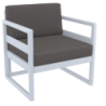 Furnlink Mykonos Lounge Armchairs With Cushions by Siesta