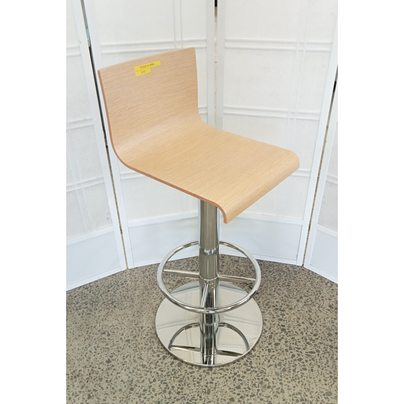 KUADRA Stool swivel 4417KU Bleached Ash Wood