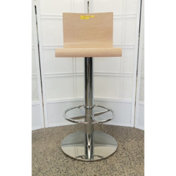 KUADRA Stool swivel 4417KU - Bleached Ash Wood