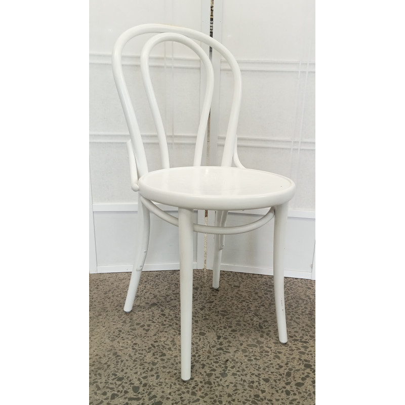 Thonet Bentwood Chair - Color: White