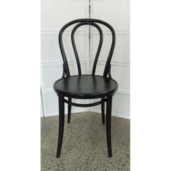 Thonet Bentwood Chair - Color: Black