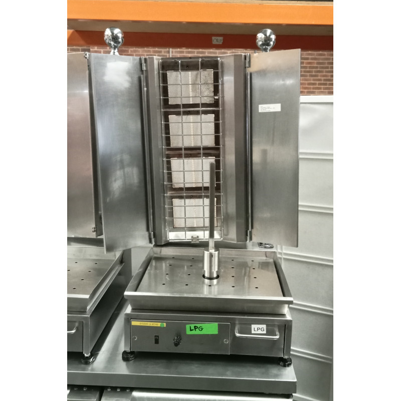 Flame Master Kebab Machine TTFM4 LPG 4 Burner Kebab Machine